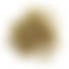 200 épingles à nourrisse doré - 5x23mm - abd728