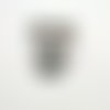 1 attache en métal - argenté - 45x55mm - abd663