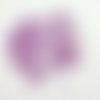 35 boutons en résine lilas - 10mm - abd631