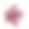 39 boutons en résine rose - 8mm - abd637