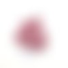 17 boutons en résine rose - 11mm - abd636
