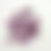 26 boutons en résine lilas - 11mm - abd652