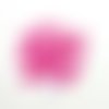 45 boutons en résine rose / fuchsia - 13mm - abd780
