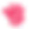 39 boutons en résine rose (fleur) - 15mm - abd787