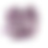 35 boutons en résine violet - 13mm - tr4271