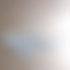 1 thermocollant / écusson à coudre en dentelle et strass blanc - 19cm