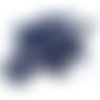 10 embouts en résine pour cordon bleu marine - 12mm - abd856