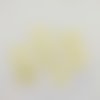 7 boutons en résine jaune - 18mm - abd952