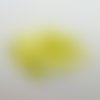 21 boutons en résine jaune - 12mm - abd968