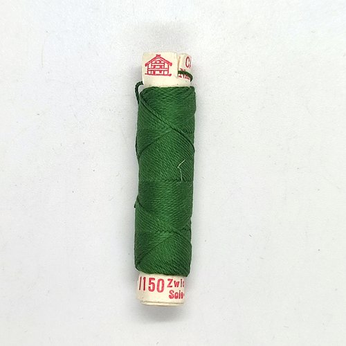 Fil de soie vert - calanda - 10m - coloris 1150