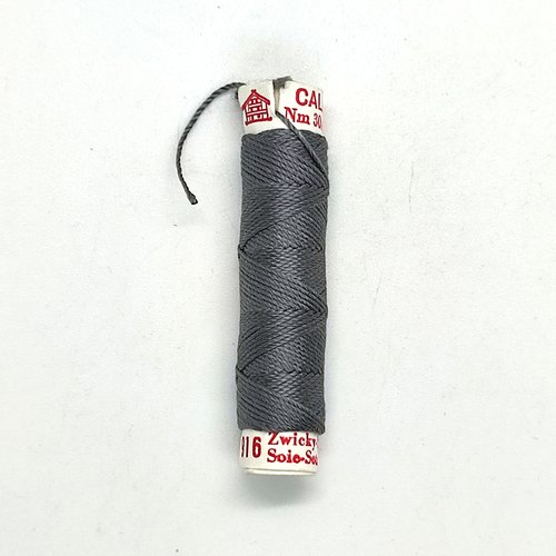 Fil de soie gris - calanda - 10m - coloris 916