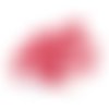 32 boutons en résine rouge et rose - 11mm - abd893