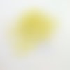 35 boutons en résine jaune - 10mm - abd1038