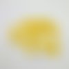 19 boutons en résine jaune - 15mm - abd1041