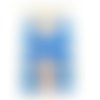 Laine st pierre fil pour repriser bleu  - tous textiles