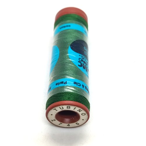 Fil pour tissu léger - dmc - vert 2745 - tubino 100m - sachet 1