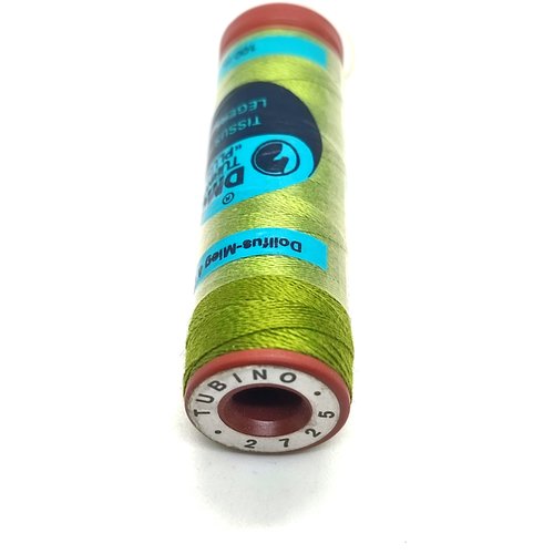 Fil pour tissu léger - dmc - vert 2725 - tubino 100m - sachet 1