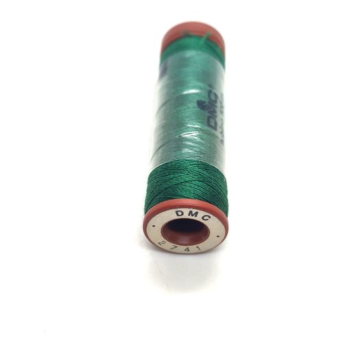 Fil pour tissu léger - dmc - vert 2741 - tubino 100m - sachet 1