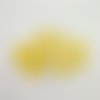 13 boutons en résine jaune - 18mm - abd1093