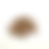 35 boutons résine taupe - 12mm- tr4387