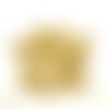 26 boutons résine beige - 18mm - tr4416