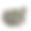 19 boutons résine vert / gris - 18mm - abd1265