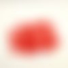 25 boutons résine rouge - 15mm - abd1325