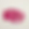 25 boutons résine fuchsia - 13mm - abd1295
