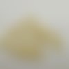 15 boutons résine beige clair / ivoire - 17mm - abd1278