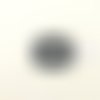 1 boucle de ceinture en résine noir - 32xx33mm - abd1479