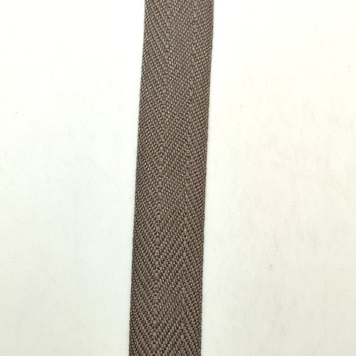 10m de ruban extra fort gris - 15mm