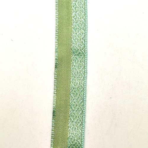 10m de ruban vert - 15mm