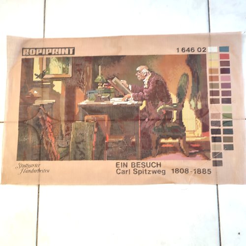 1 canevas multicolore - ropiprint - 34x50cm