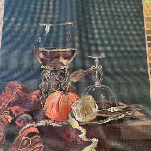 1 canevas multicolore - ropiprint - 41x50,5cm