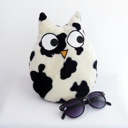 Coussin groz'yeux hibou vache