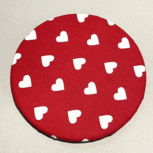 Dessous de plat lavable coeurs