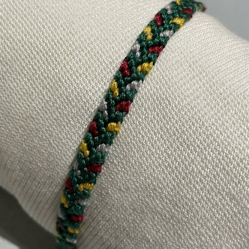 Bracelet brésilien épi de blé "noël"