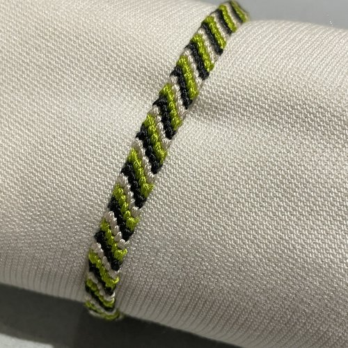 Bracelet brésilien diagonale "verger"