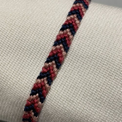 Bracelet brésilien chevrons "rosie"