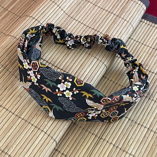 Bandeau pour cheveux héron japonais