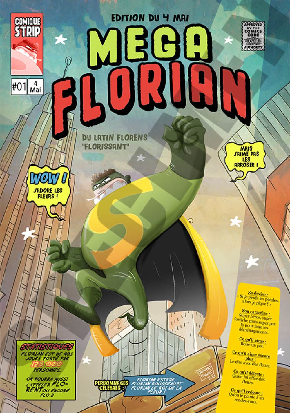 Prenom Comics Florian Un Grand Marche