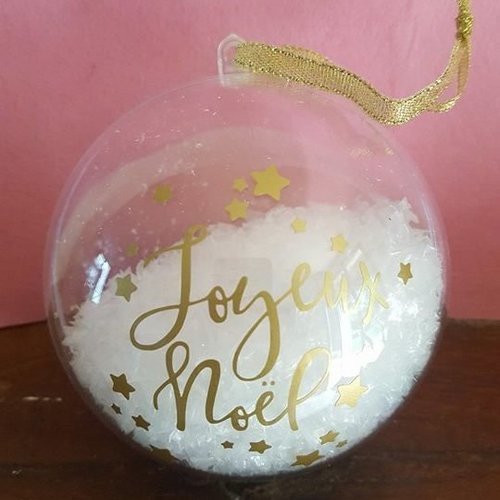 Boule De Noel Personnalisée