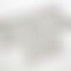Lot de 15 breloques gouttes bronze