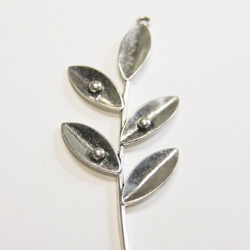 2 grands pendentifs feuilles