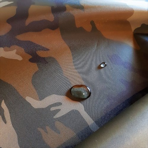 Polyester tissu outdoor léger armée camouflage étanche