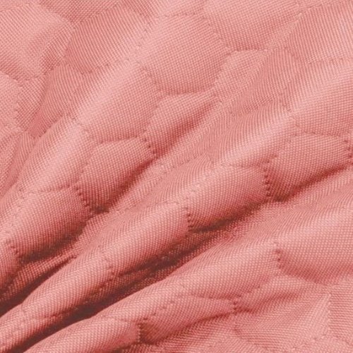 Tissu matelassé rose foncé étanche, imperméable