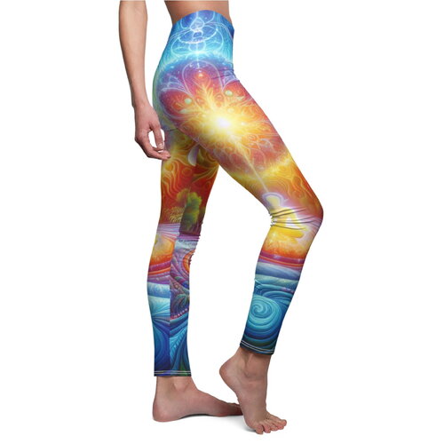 Leggings mandala buddha, pantalons de yoga, bas d'entraînement cosmique, leggings d'hiver chauds, leggings pour femmes