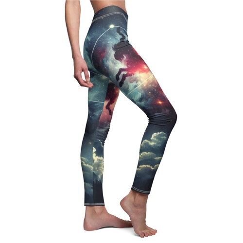 Leggings astrologie signes du zodiaque sagittaire, leggings imprimés élégance veloutée