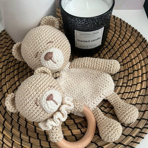 Doudou + hochet