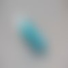 1 tube micro bille globe verre bleu 